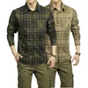 Brand Shirt Men Casual Shirt Cotton Long Sleeved Camisa masculina Turn-down Collar Mens Shirts Plsu Size M-3XL