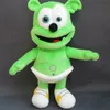 12 "/ 30 cm música goma gommy bear peluche verde juguete muñeco niños niños y niñas regalos de cumpleaños