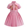 Retailwhole Baby Girls Princess Dress Causual Dresses Children Fashion Designers Clothes Kids Boutique Clothing5644061