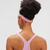 Diadema deportiva Diadema de yoga Diademas elásticas Trabajando Gimnasio Bandas para el cabello para deportes Fitness Hombres Mujeres Absorbente de sudor Correr L-T02