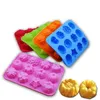 Silicone Jelly Pudding Ice Cream Mold Cake Baking Model Thicken DIY Flower-Shaped Molds Kitchen Mould Tools YL1350