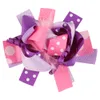 Baby Girls Boutique Feather Bows Pins Solid Grosgrain Ribbon Bowknot With Clip Children Layed Bow Hair Accessories for Todd2358023