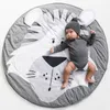 Animal Gym Rug Crawling Pieghevole Giocattoli per bambini per animali giocattolo Play Mat Baby Palestre LJ201124