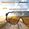 5 lentilles lunettes de cyclisme lunettes de vélo lunettes de course pêche sport polarisé Bicicleta Cilismo Lentes lunettes de soleil de cyclisme hommes femmes 2680