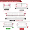 Cross Patroon Katoen Set Elastische Couch Cover voor Woonkamer Huisdieren Cubre Sofa Handdoek 1/2/3 / 4-Seater 1pc 201222