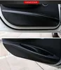 E90 F30 F34 F10 Car Styling Car Door Antikick Pad Sticker Carbon Fiber leather PVC Performance Sport Power Sticker Decal41539519154906