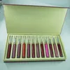 Makeup Matte LiP Gloss 12 Color Brand Make Up Lip Stick 12PCS Set Christmas gifts315Z6544680