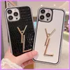 New Street Fashion Phone Case Letters Laque Leather For Iphone Cases Designers Pour Iphone 7 8 Plus X Xs Xr 11 12 13 Pro Max Nice D222184F