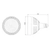 2022 Lambalar 60 W 5800LM PAR38 LED Spot E27 CRI88 85-265 V Ekran Dükkanı Giyim Mağazası Vitrin Fikstürü Tavan Downlights 2 adet / grup