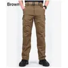 IX9 City tactical Pants men Cargo Pants Men Workwear clothes trousers Sport Many Pockets Stretch Cotton track Y