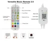 10m 12V 음악 동기화 색상 변경 앱 제어 침실 파티 홈 장식용 원격 LED 스트립 조명 8899217