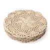 doilies de renda de algodão