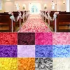100 Pcs Artificial Rose Flower Petals Wedding Party Table Floor Decorations