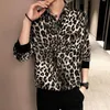 Qualität Sexy Leopard Print Hemd Männer Halbe Hülse Sommer Alle Spiel Lose Mens Casual Shirts Drehen Unten Kragen Komfortable Shirts287N