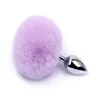 Party Favor staart Anal plug pluizige pluche sexy meisje cosplay erotische seks voor vrouwelijke paren buplug5069300