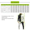 Survêtements pour hommes 2pcs High Street Patchwork Survêtement Hommes Sweats à capuche + Jogging Survetement Homme Rayé Vetement Set Cordon Casual Mens Clot