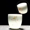 TANGPIN 6 pcs traditional ceramic tea cup handpainted sets of 6 s chinese kung fu porcelain Teas drinkware 150ml LJ200821