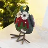 Arrivée de Noël Big Eye Owl Ornement de Noël en peluche Home Party Decor Décorations de Noël pour la maison Enfants Cadeau de Noël Poupée 201027