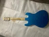 RARE 1966 Ventures Johnny Ramone Mos Mark II Blue Guitare électrique Tune-A-Matic et Stop Cordpiece 2 Choix Simple Bobine Pick Guard