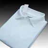 Men's Polos Top Quality 2022 Summer Cotton Mens Long Sleeve Shirts Casual Solid Color Fashion Male Tops XS-4XL