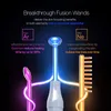 Face Massager Apparatus High Frequency Machine For Hair Anti Aging Therapy Acne Tool Fusion Neon Argon Wands Skin Beauty 230726