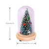 Weihnachtsdekoration Weihnachten gl￼hende Desktop -Baum -Ornamente LED Night Light Mini Holiday Party Geschenk f￼r Familie11