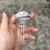 80ml Glaslagringsflaskor Skruv Aluminiumlock Silikonproppar Tomma burkar Förseglad vätska 4 Färg 24PCshigh QualTity
