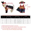 Zabawna Halloween Pet Dog Kostiumy Pirate Garnitur Cosplay Odzież Dla małych Średnich Psy Koty Chihuahua Puppy Odzież Produkty 220104