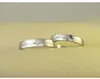 Love Heartbeat Ring Open Регулируемые обручальные обручальные обручальные кольца для мужчин Женские ювелирные украшения Will Will and Sandy