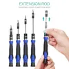 Oria precision Rivirviriver Bit Set 60-in-1 Магнитная отвертка Комплект для телефонов Игровой консоль планшетный ПК Ремонт электроники Инструмент для ремонта Y200321