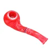 Pipe à fumer en silicone en forme de cuillère avec bol à écran en verre Bulle Pipe inodore détachable à particules créatives pour brûleur de tabac aux herbes sèches