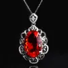 New Original Europe & American luxury necklace 925 silver zircon pendant woman DIY jewelry mother's day gifts Q0531