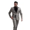 Son Erkek Takım Elbise İki Adet Ceket Ve Pantolon Smokinli Şal Yaka Ince Örgün Parti Dans Suit Özel