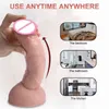 NXY SEX Products Dildos Soft Realistic Big Dildo Suck Dick Anal Plug Rose Toysのための女性レズビアンの肌を感じるオナニーPenis 1227