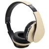 US Stock Hy-811 Cuffie Pieghevole FM Stereo MP3 Lettore Bluetooth Bluetooth Bluetooth Champagne A58 A30