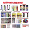 PACKWOODS BackPackBoyz MOONROCK PRE-ROLL Tube Packages Hot Gummie bags Cherry AK-47 purple punch Label Stickers Joint Tubes Packaging
