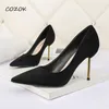 Robe chaussures décontractées mode dames sexy fête talons hauts coréen pour les femmes