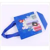 22*23*11cm Christmas Gifts Packaging Bag Non-woven Laminated Three-dimensional Tote Bag Xmas Gift Wrap 12pcs Christmas Decorations XD24175