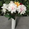 Faux dahlia à tige unique 24.41 "longueur Simulation pivoine entièrement ouverte pour mariage maison fleurs artificielles décoratives