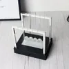 Newtons Cradle LED Light UP Kinetic Energy Home Office Наука Игрушки Игрушки Домашний Декор Красочные Светящиеся Newton Маятник Шарик 201212