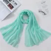 New Muslim Women Crinkle Hijab Scarf Soft Solid Cotton Head ScarvesTurban Shawls and Wraps hijab femme musulman kopftuch