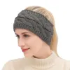 Dropshipping Knitted Twist Headband 21 Colors Women Acrylic Winter Sports Ear Warmer Head Wrap Hairband Fashion Hair Accessories