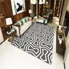 Geometric prtg livg large carpet bed modern home decoration, living room, washable