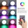 Downlights Ultrathin LED Panel Lekkie okrągłe ukryte zagłębiona lampa sufitowa Kolor Zmiana RGB z zdalnym sterowaniem AC 8991852