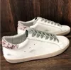 Luxus Italien Marke Super Star Sneakers Goldene Damen Freizeitschuhe Pailletten Classic White Do-old Dirty Gooses Men Tennis