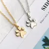 Collana in oro color argento per cani e gatti per accessori per gioielli da donna