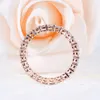 TransGems 14K 585 Rose Gold 1.2CTW tot 1.8CTW 2,5 mm f kleur volledige trouwring voor vrouwen geschenk dagelijkse kleding ring y200620