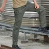 Soldato Ginocchiera Pantaloni tattici impermeabili Cargos Stretch Camo Uniforme traspirante Pantaloni tattici giovanili Poliestere Propper Work LJ201007