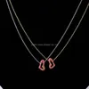 1 st parti 925 Sterling Silver Link Chain Oblique Heart Opal Necklace Oblique Heart Fire Opal Stone Silver Jewelry1174i