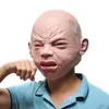 Novel Latex Rubber Creepy Cry Baby Face Head Mask Halloween Party Costume Decorations Y200103245P